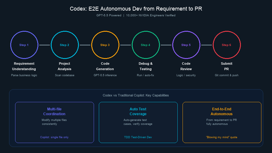 Codex 工作流示意