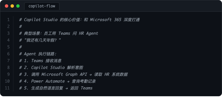 Copilot Studio 流程