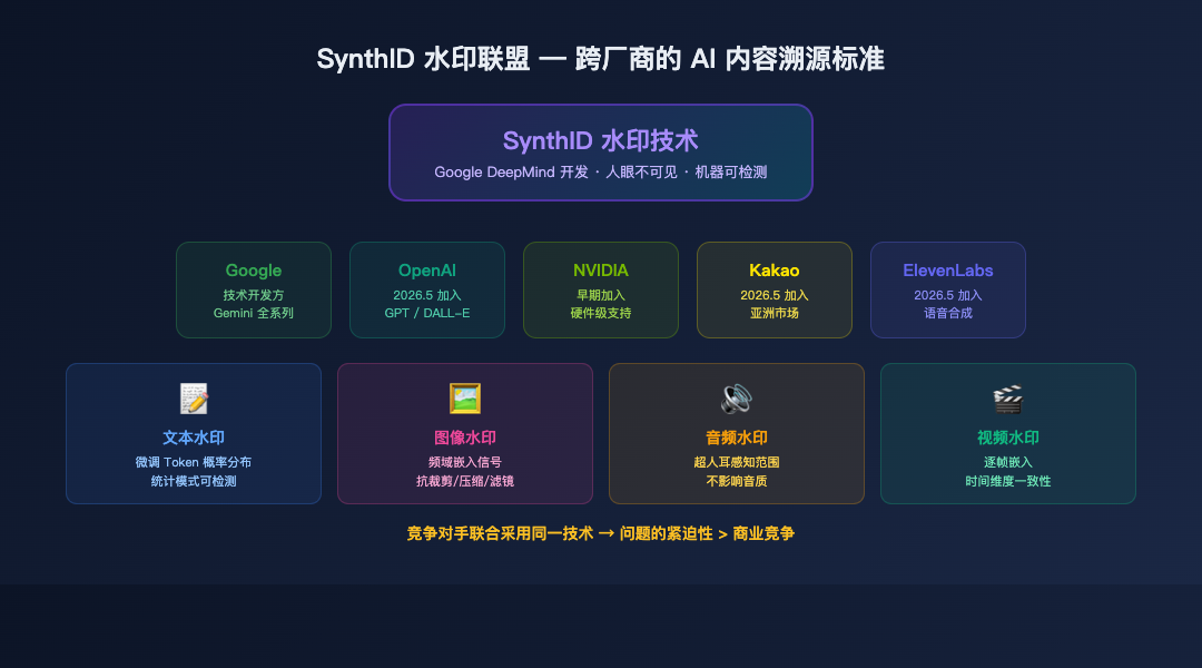SynthID 水印生态