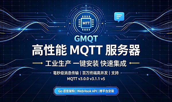 GoFly 社区 GMQT｜国产自研 MQTT‑Broker，打造私有化物联网消息底座