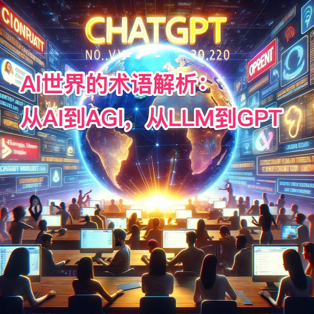 AI术语大全：AGI、LLM、GenAI、GPT、ChatGPT和AIGC是什么意思？