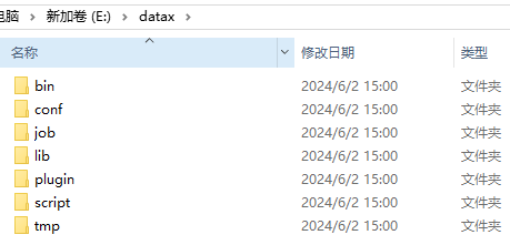 datax目录结构