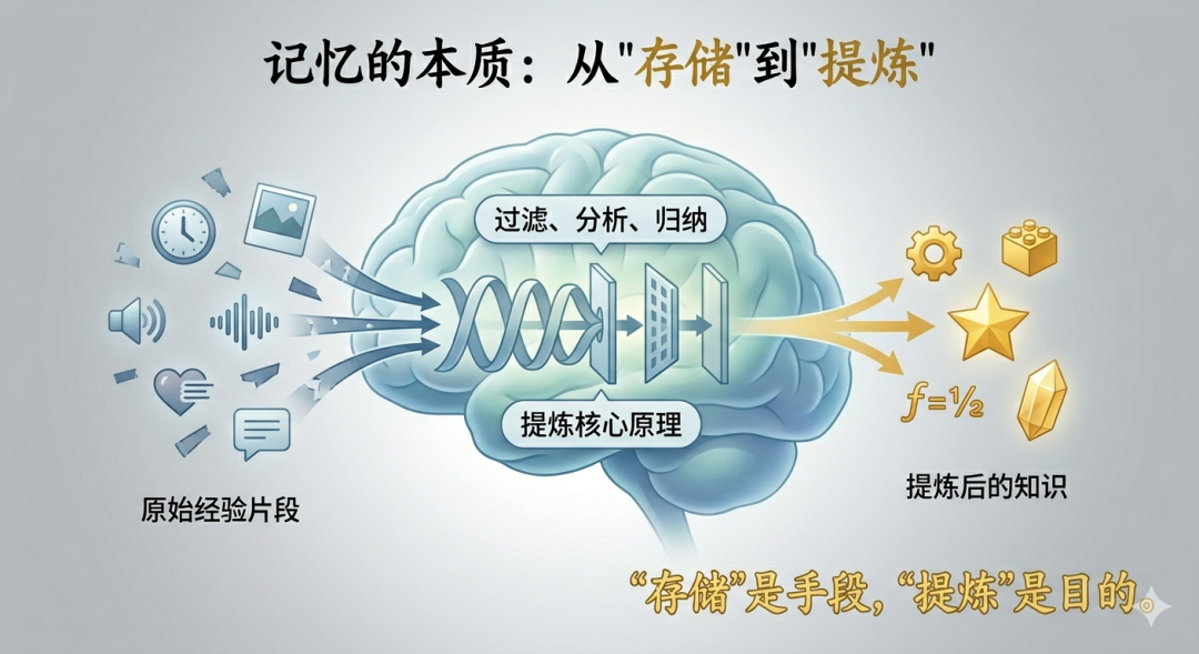 记忆的本质不是