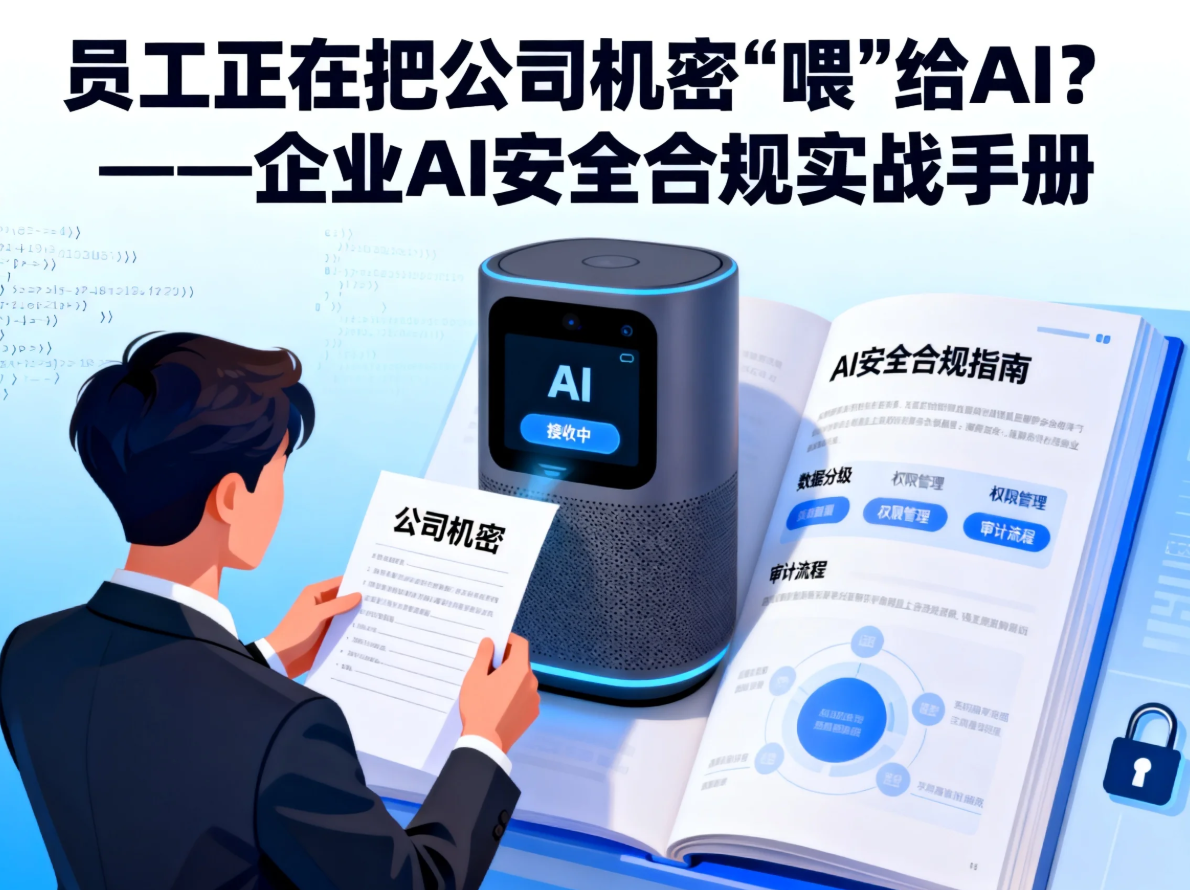 员工正在把公司机密&ldquo;喂&rdquo;给AI？&mdash;&mdash;企业AI安全合规实战手册