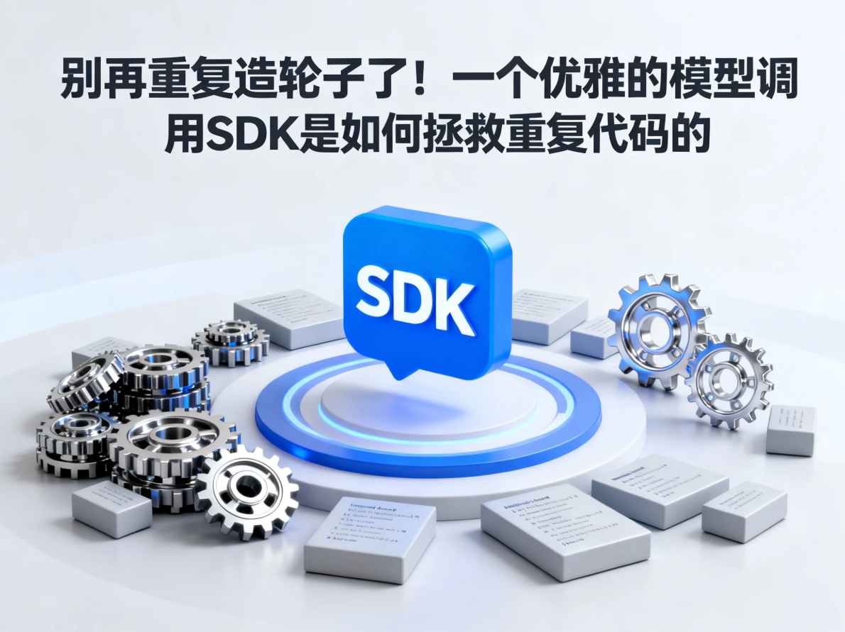 别再重复造轮子了！一个优雅的模型调用SDK是如何拯救重复代码的