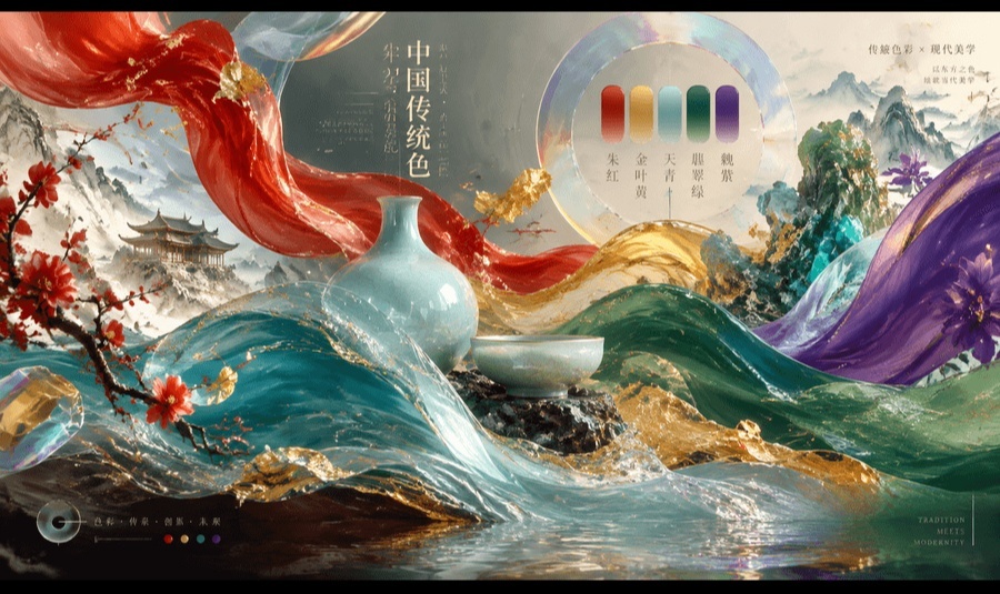 传统色 &times; 现代和弦：专为 UI/UX 打造的国风配色 Skill