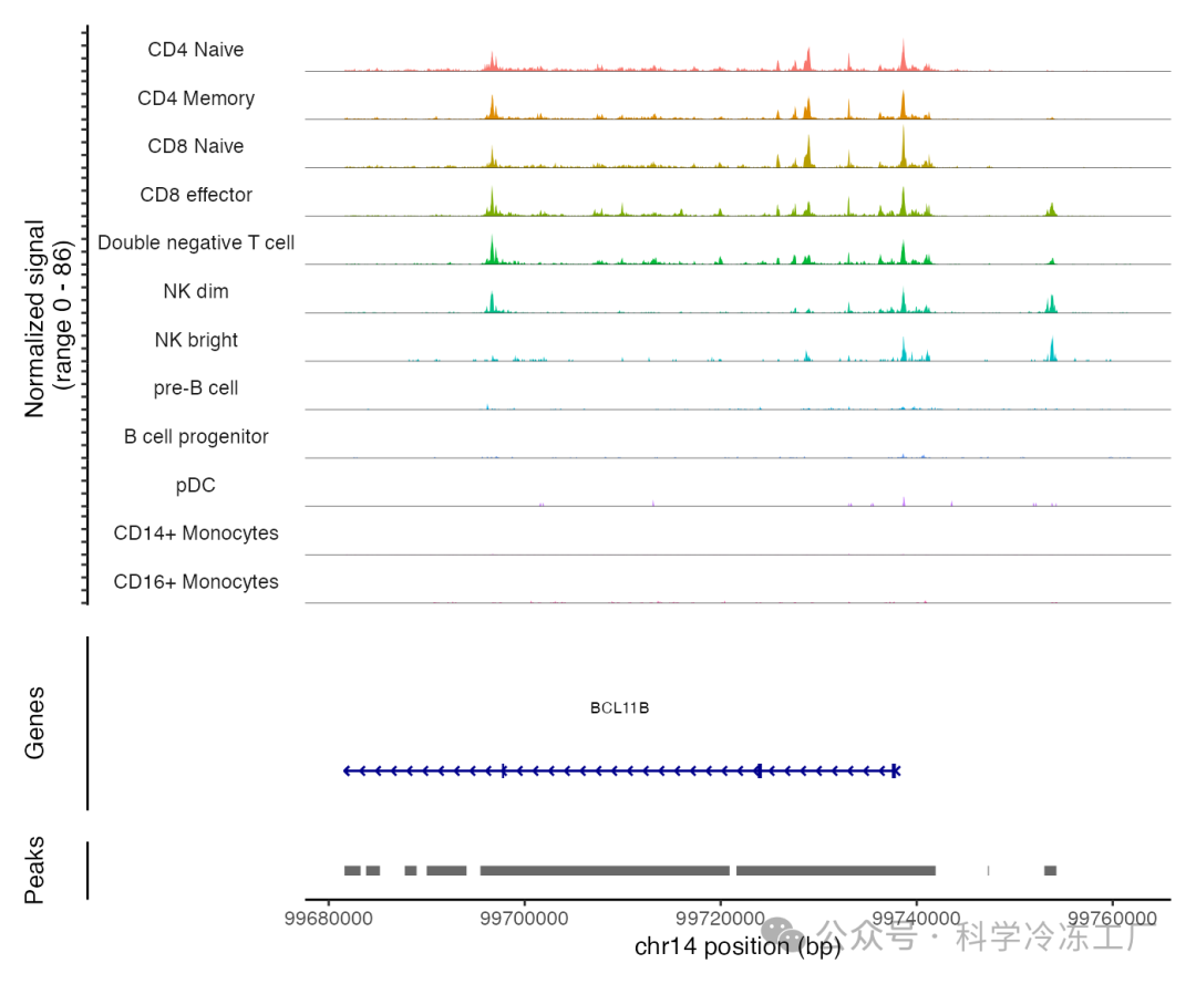 单细胞分析(Signac)： PBMC ScATAC-seq 基因组区域可视化-腾讯云开发者社区-腾讯云