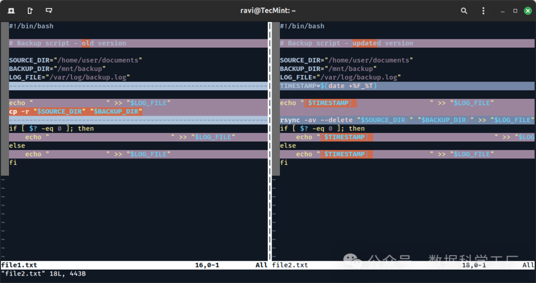 7种比较Linux中文本文件的最佳工具-腾讯云开发者社区-腾讯云