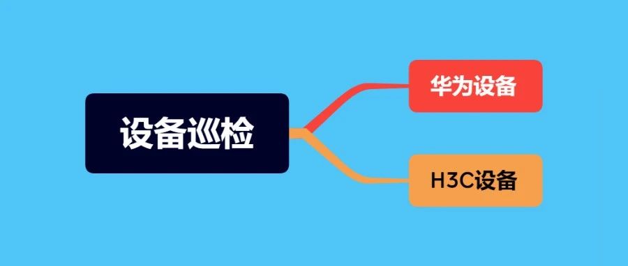 华为、H3C设备巡检命令大全，网络工程师福音！