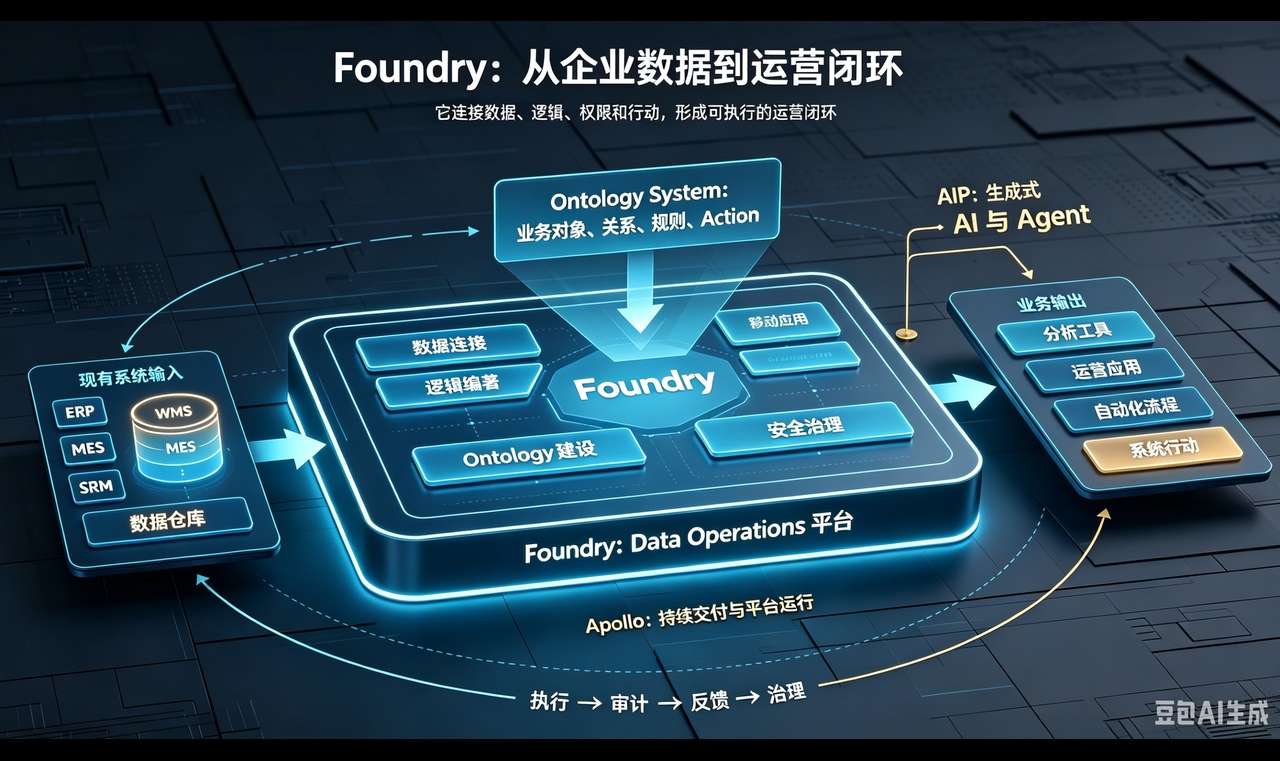 Palantir Study 03｜Foundry：从企业数据到运营闭环