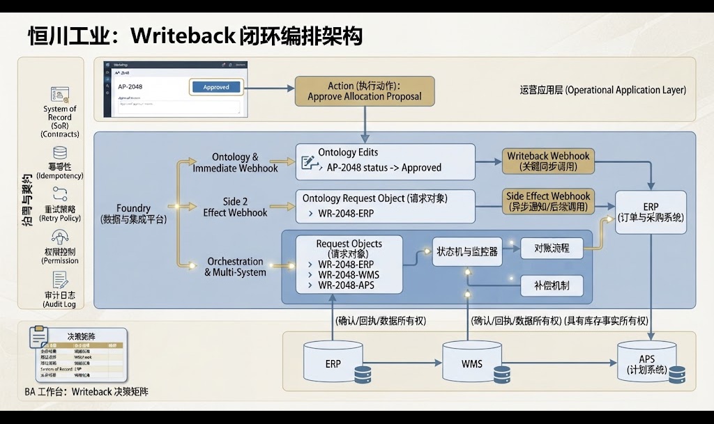 Palantir Study 21｜Writeback：Action 之后，状态写到哪里