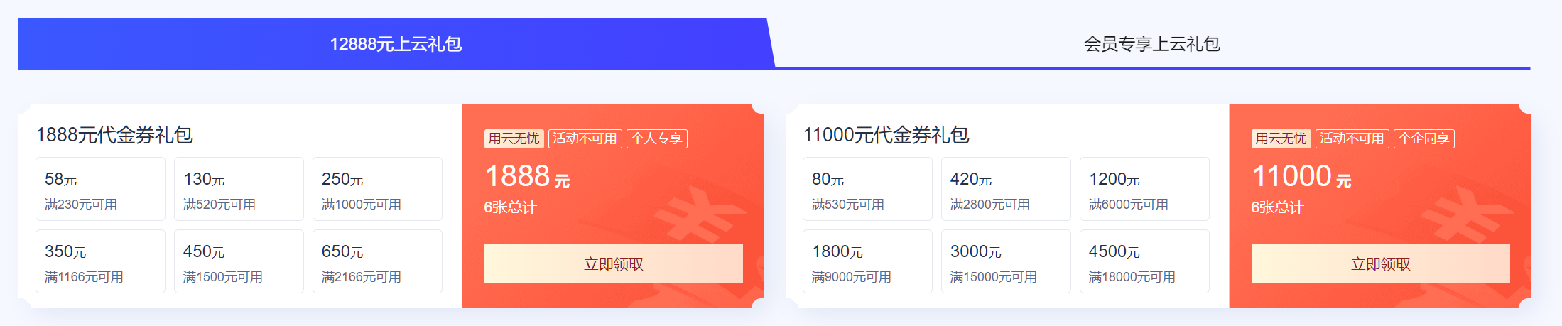 12888 元上云礼包