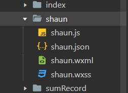 shaunPage的目录结构