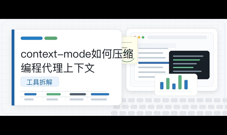 context-mode如何压缩编程代理上下文