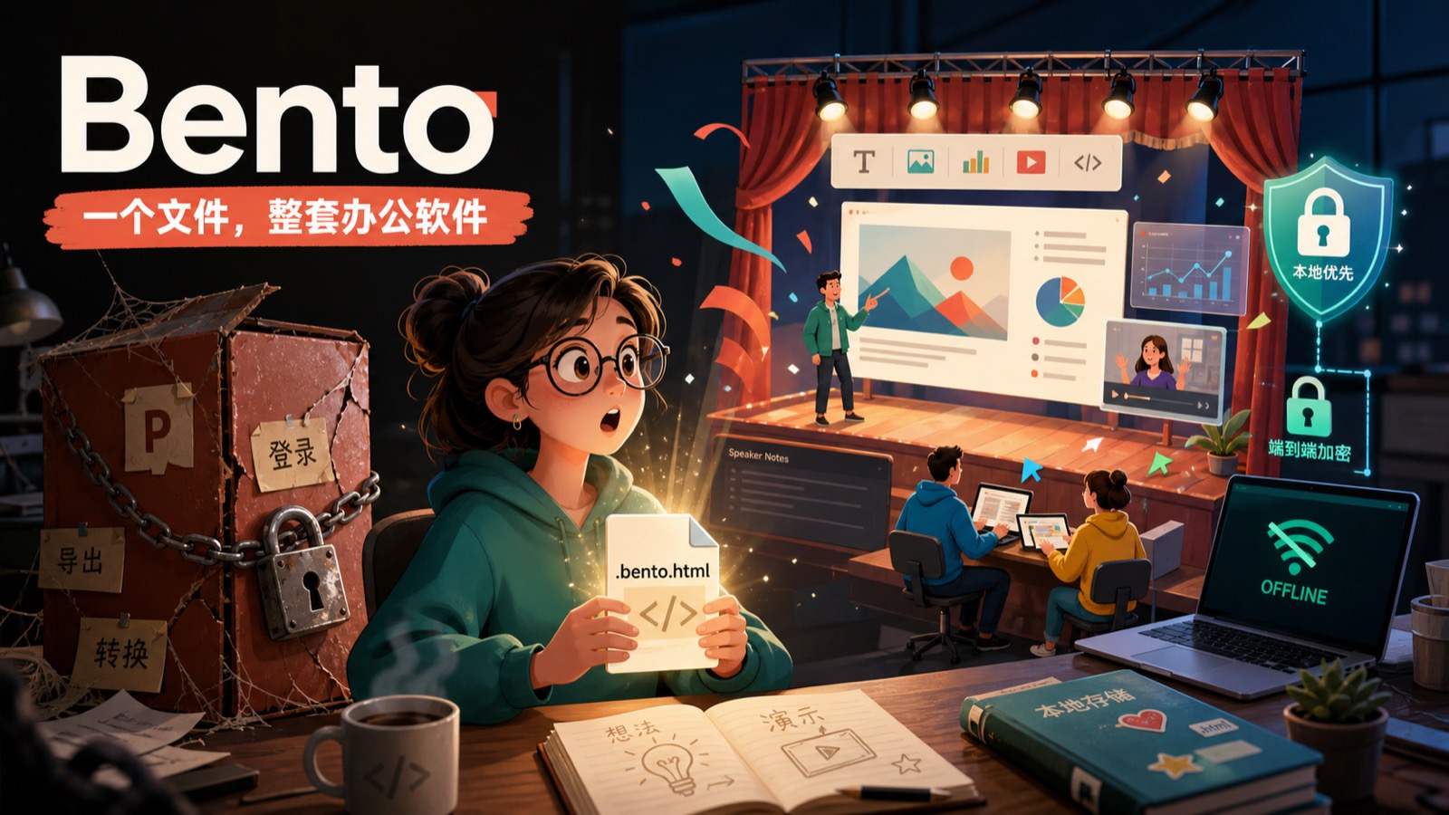 Bento 封面：一个文件，整套办公软件