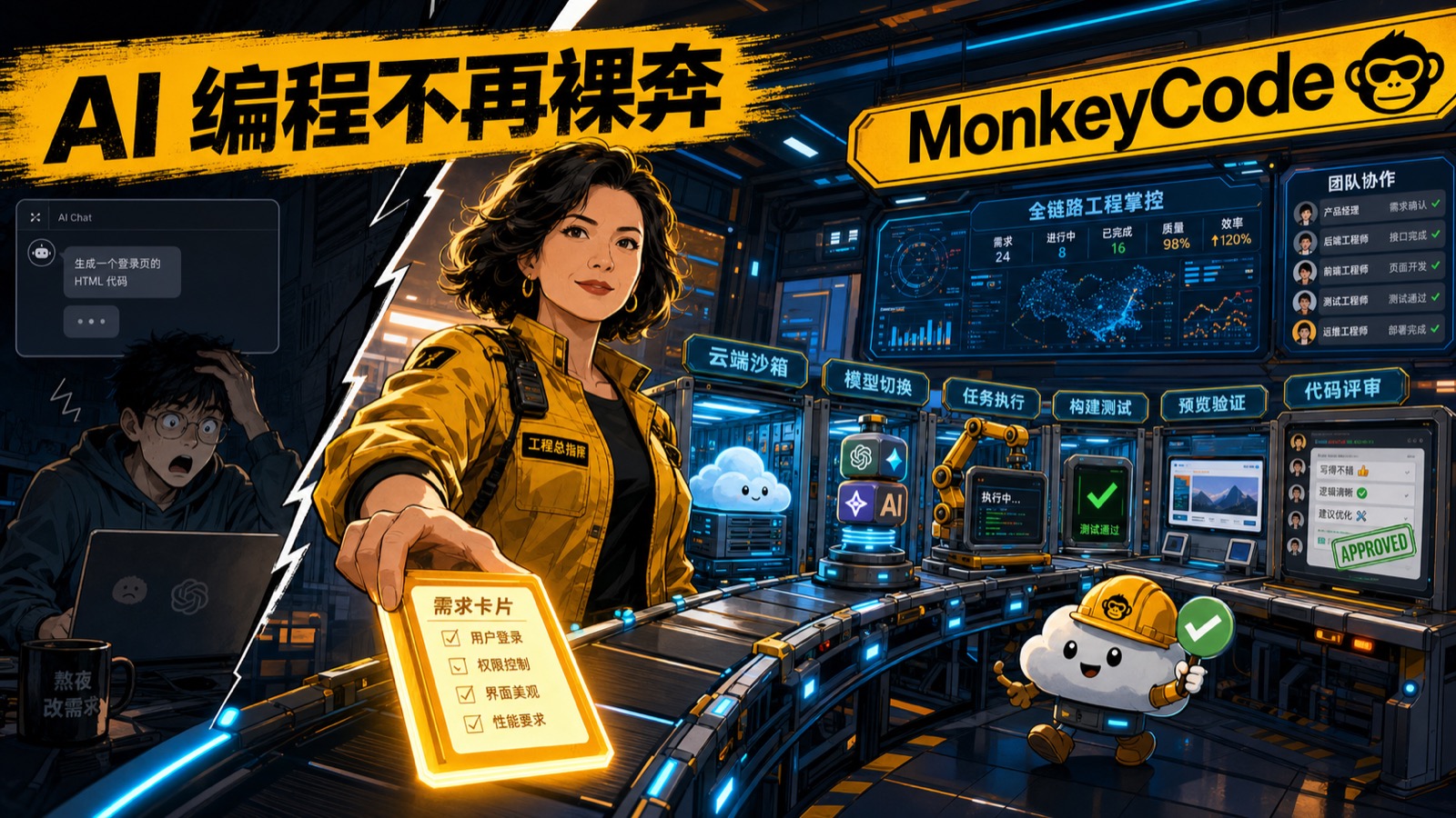 MonkeyCode 封面:AI 编程不再裸奔
