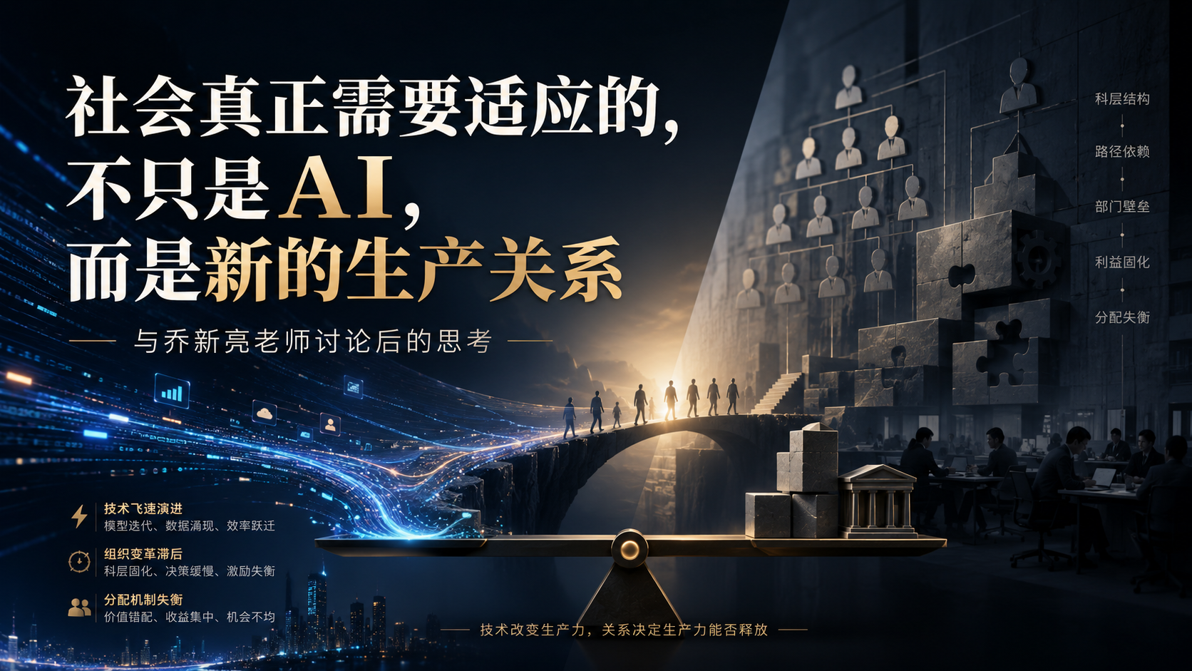 社会真正需要适应的，不只是AI，而是新的生产关系