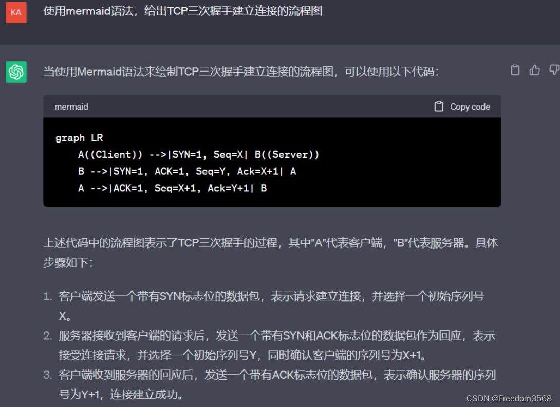AIGC：通过 ChatGPT 和 Mermaid 实现语言描述生成流程图实践
