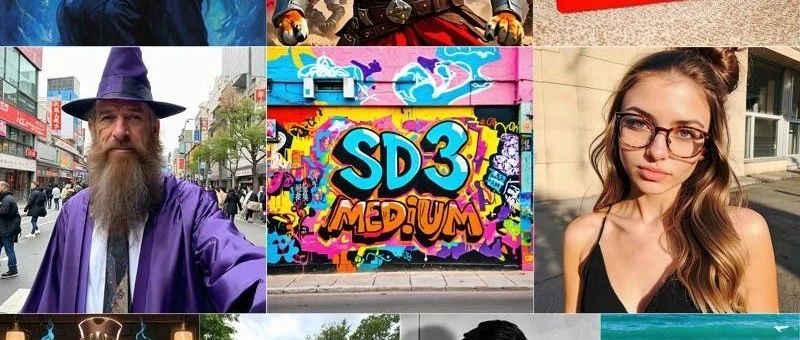 [AI里程碑]StableDiffusion3今日开源 | 首个开源超越Midjourney