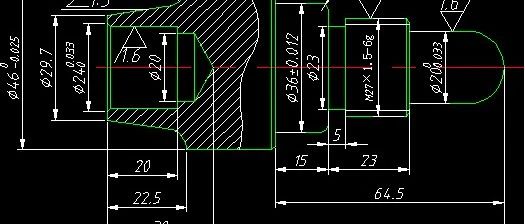 轴件加工分析