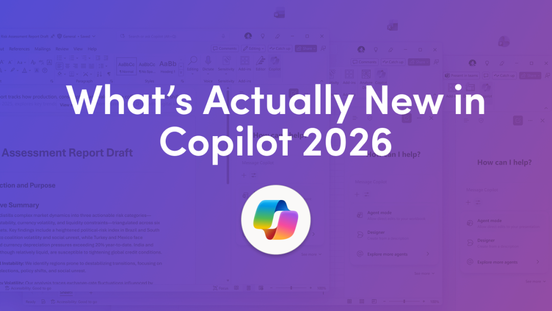 Microsoft 365 Copilot Updates in 2026: What's New