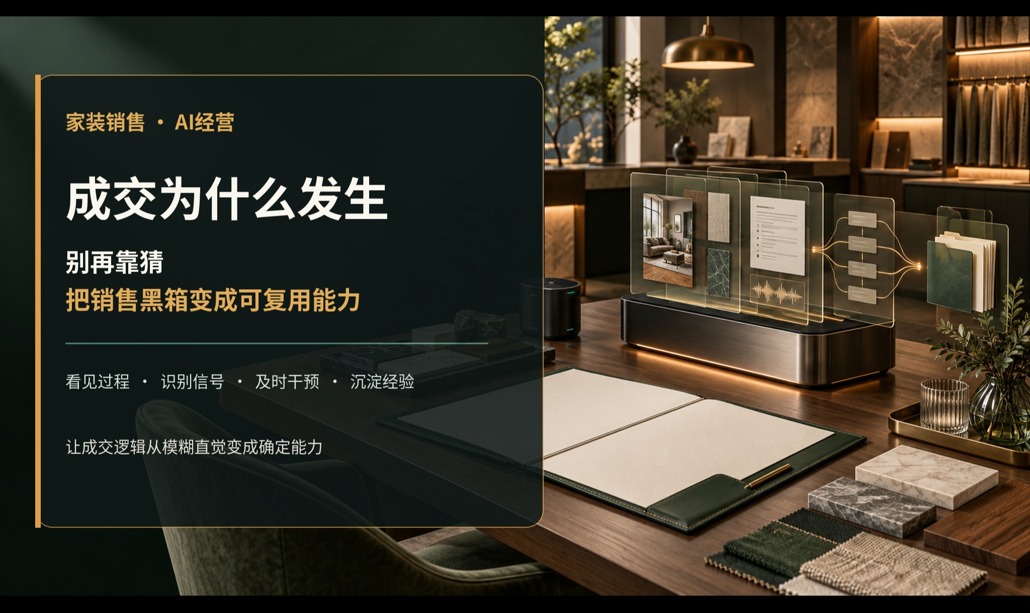 AI成交智能体：它真正的价值，是让&ldquo;成交为什么发生&rdquo;不再靠猜