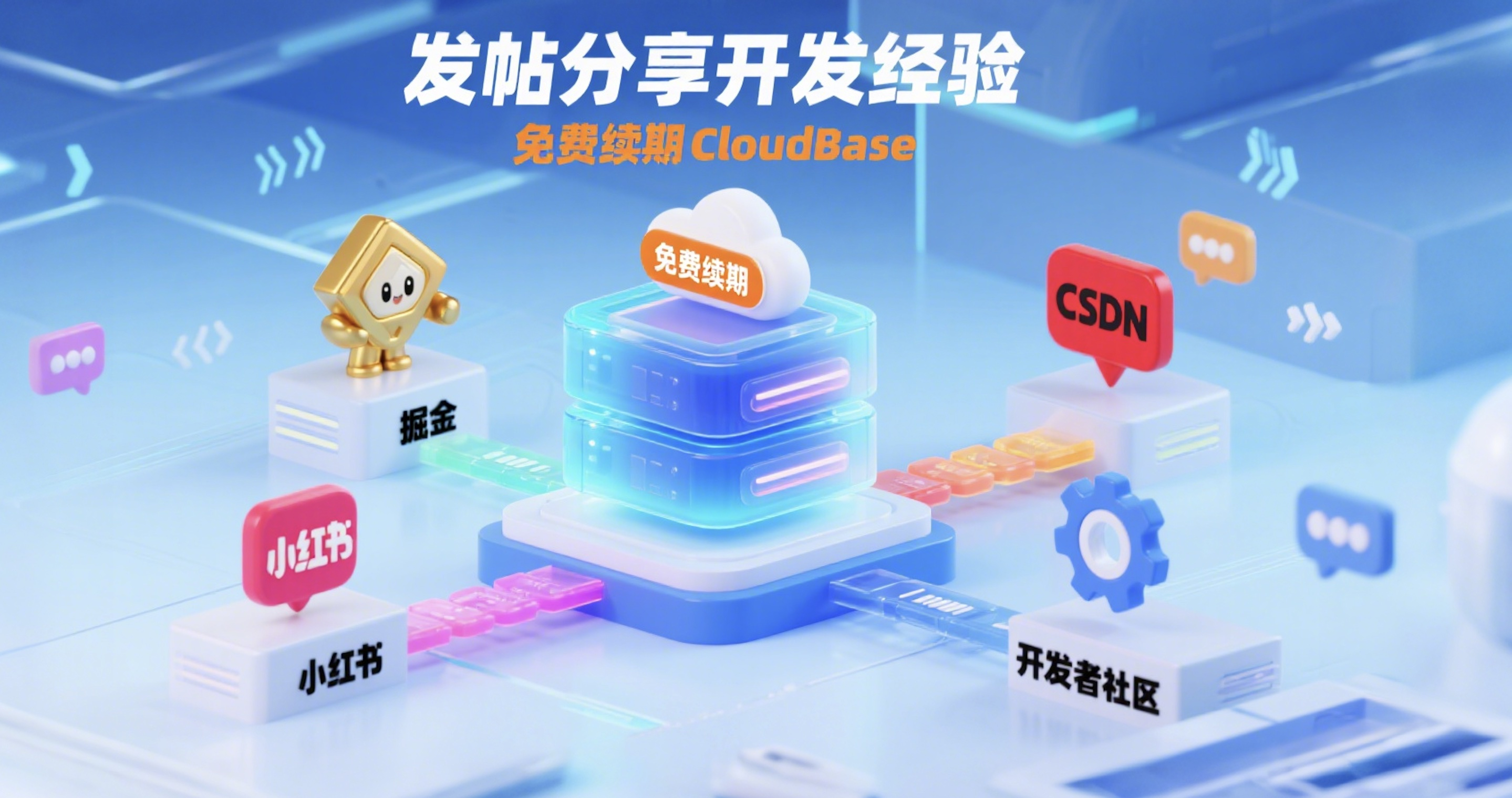 分享你的云开发实践，立享1个月续期奖励!