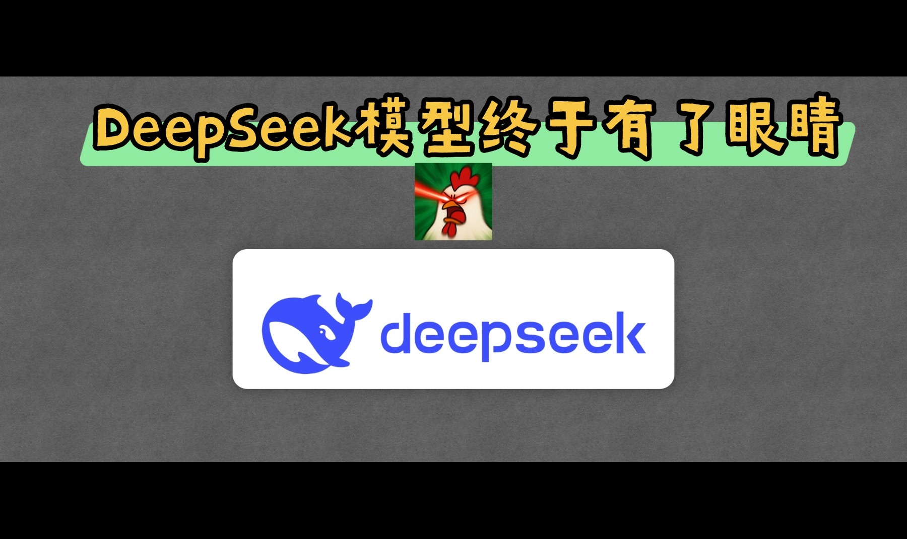 终于等来了Deepseek的视觉模型！实测一把，有点东西!