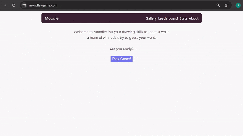 Pictionary AI 游戏示例