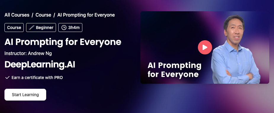 learn.deeplearning.ai/courses/ai-prompting-for-everyone/information