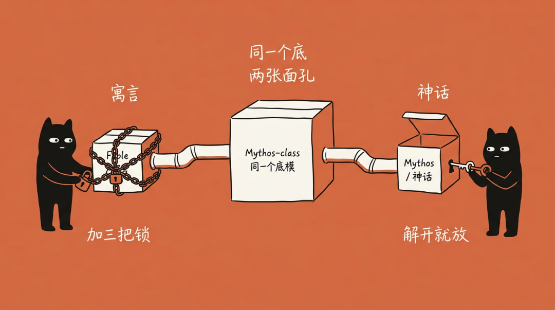 同一个底,两张面孔