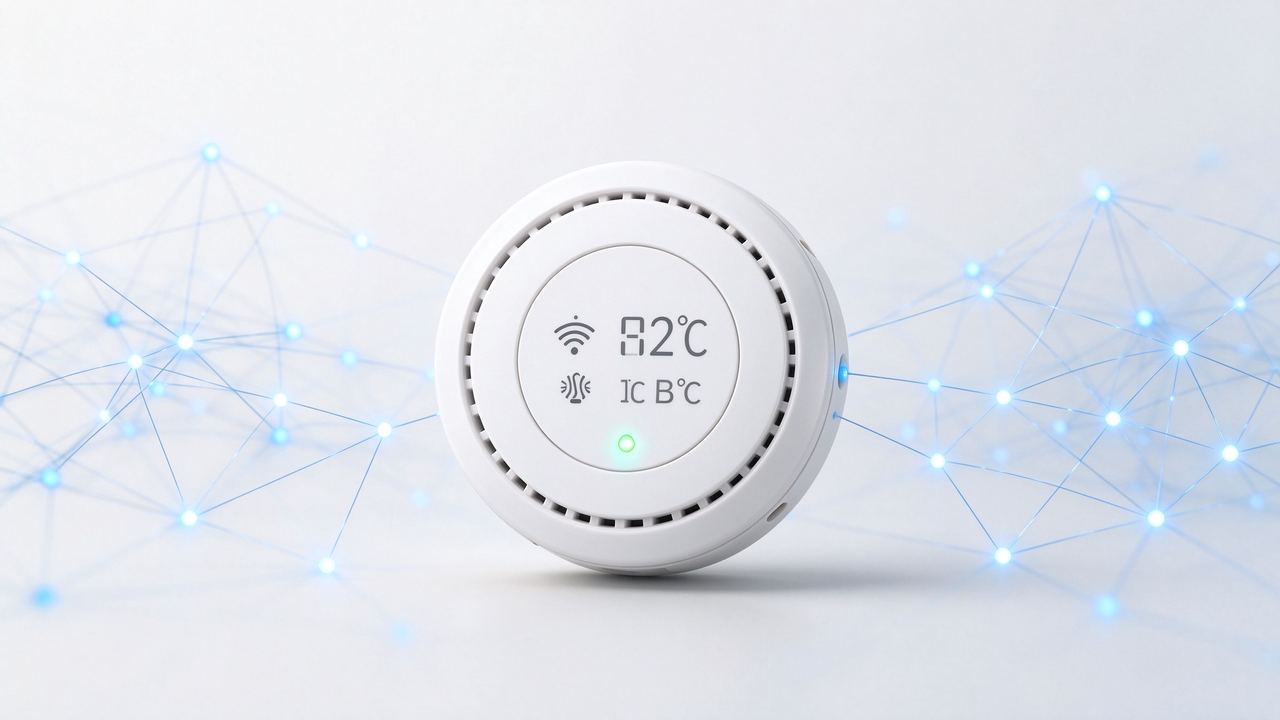 图5 ZigBee温湿度传感器