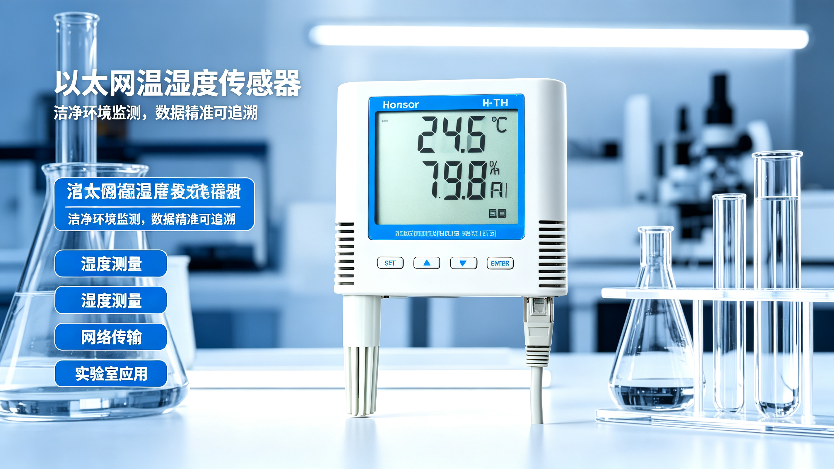 从 RJ45 到云端：以太网温湿度变送器通过 TCP/IP 上云，同时暴露 SNMP 与 UDP 服务的安全策略