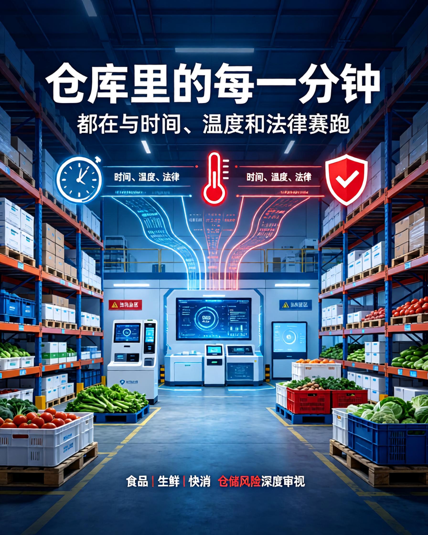 食品、生鲜、快消 |仓库里的每一分钟，都在与时间、温度和法律赛跑