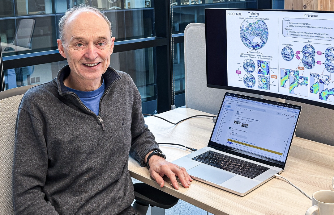 艾伦人工智能研究所的克里斯·布雷瑟顿(Chris Bretherton)在深耕云物理研究数十年后,转型致力于开发能够从真实数据中隐式学习云行为的人工智能技术。