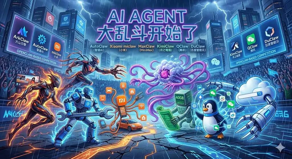 AI Agent龙虾大战