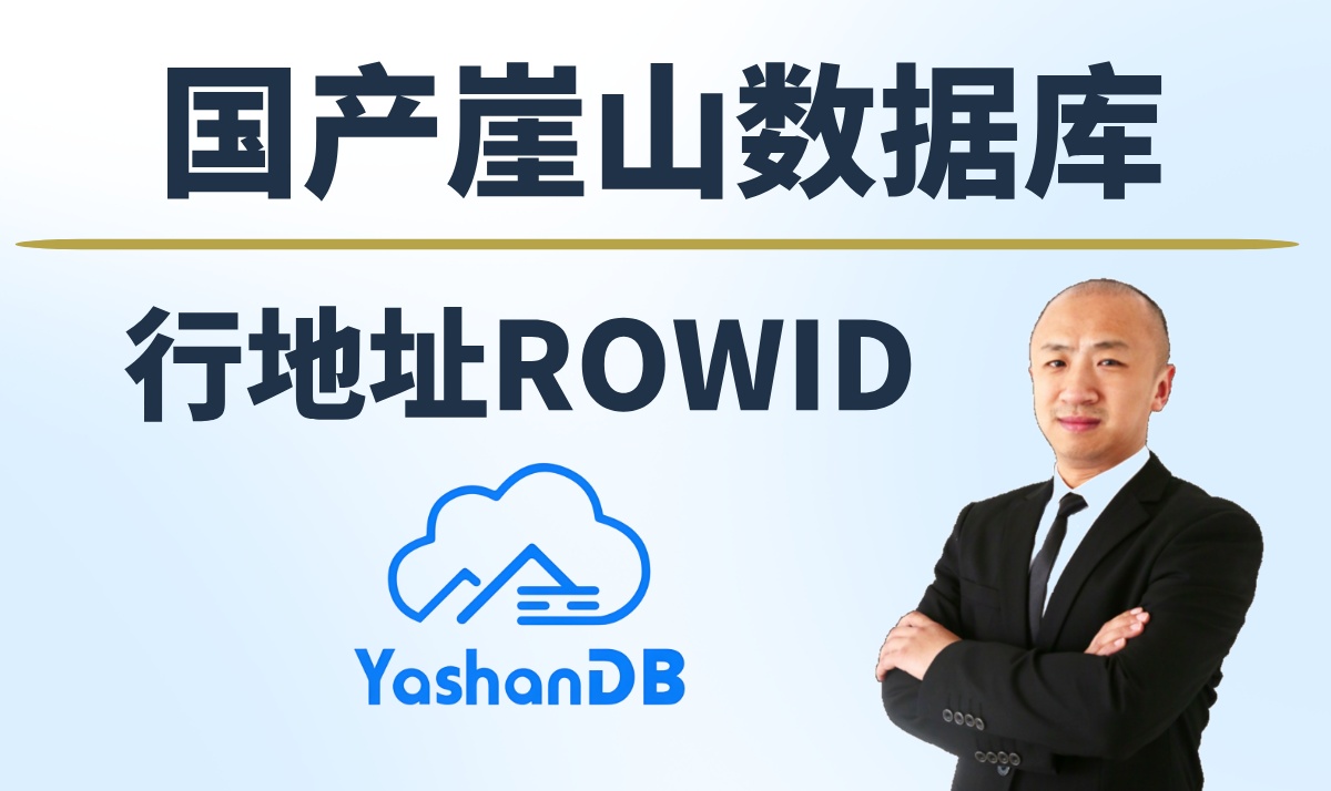 【赵渝强老师】崖山数据库的行地址ROWID
