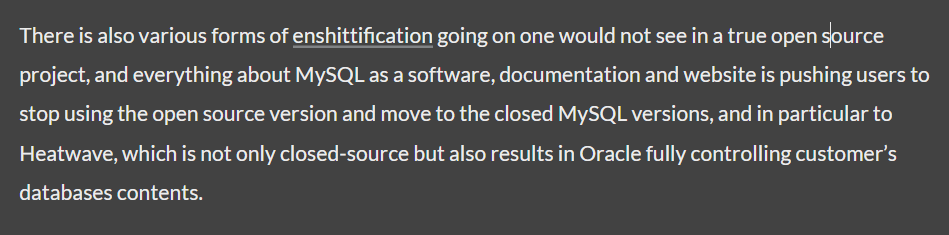 MySQL不值得信任