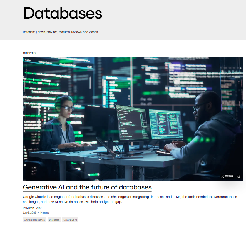 什么是生成式AI与数据库的未来