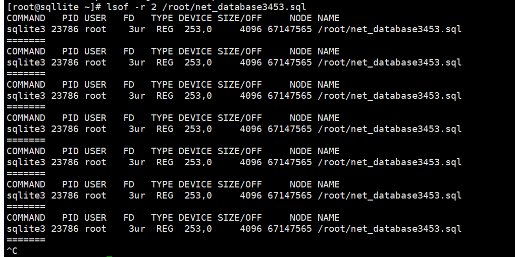数据库查看连接情况