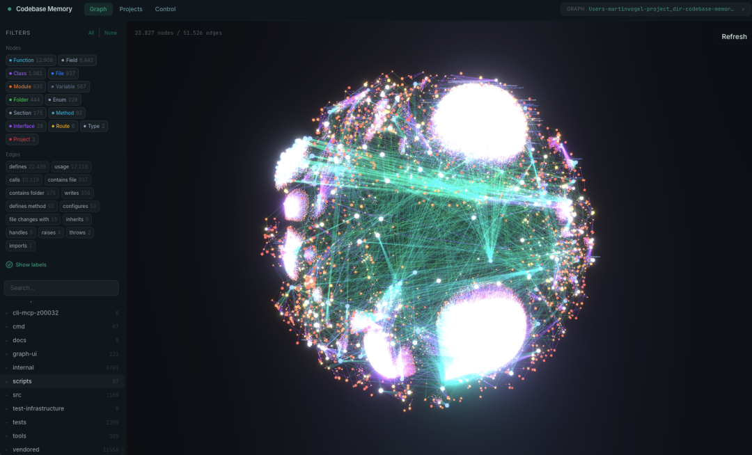codebase-memory-mcp graph UI