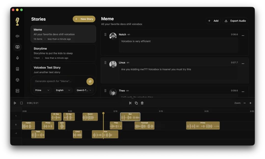 Voicebox Screenshot 2