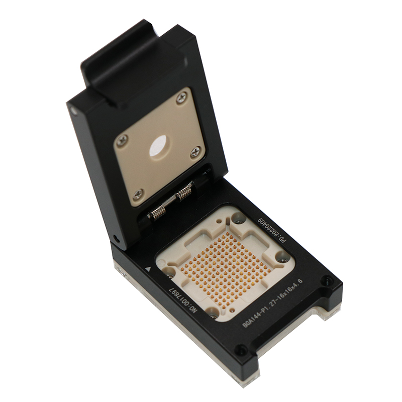 在各类封装形式的芯片测试中，使用的鸿怡电子芯片测试座可以支持多大的电流？