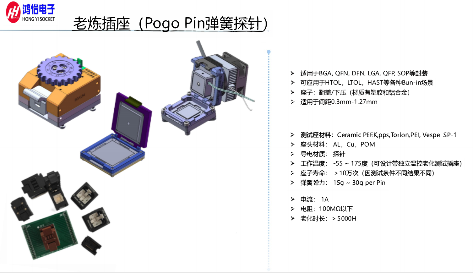 半导体器件为何要做老化测试:老化测试类型与鸿怡电子IC老练插座的应用
