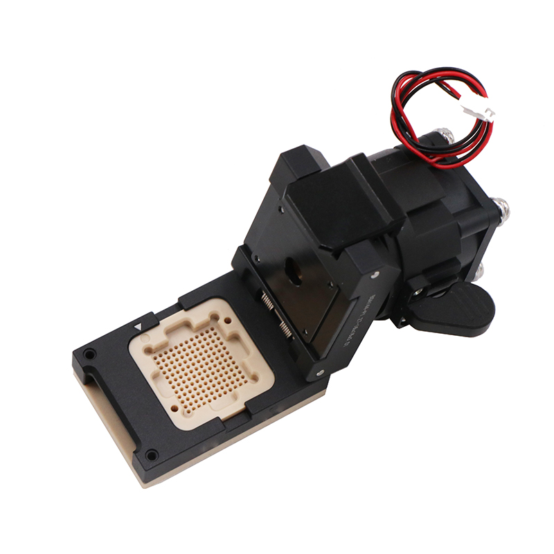 电源管理芯片测试:BGA25/77/144芯片封装与测试-鸿怡电子电源芯片测试座工厂