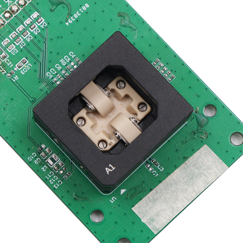 鸿怡电子芯片测试座破解手动测试损耗难题