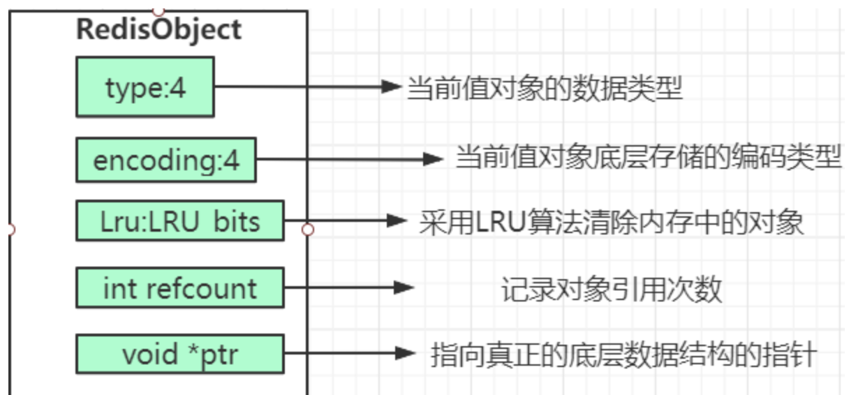 redisObject字段介绍