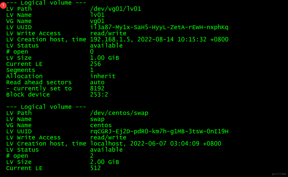 DISK（RAID5和LVM）配置_自动挂载_07