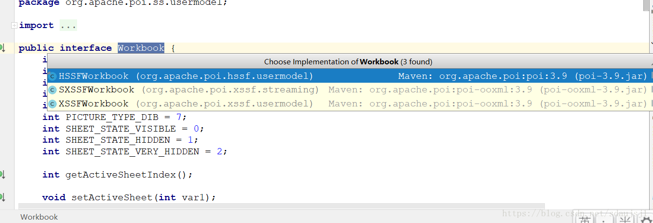 java读取Excel —— XSSFWorkbook 找不到该类_org.apache.poi.xssf