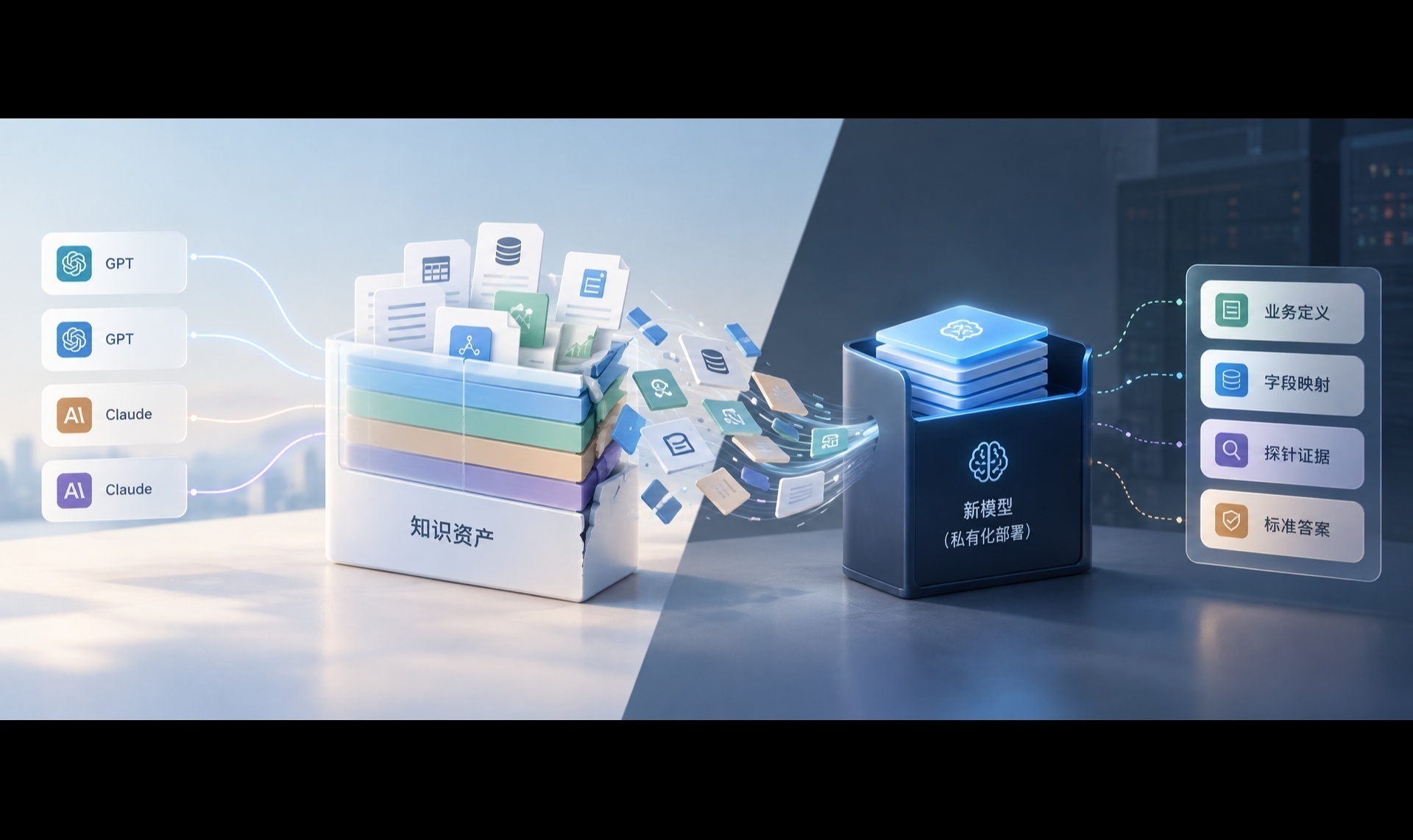 换个模型，知识资产作废一半